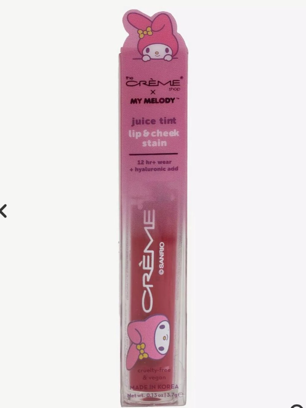 The Creme Shop My Melody Juice Tint Lip & Cheek Stain Cookie Crush